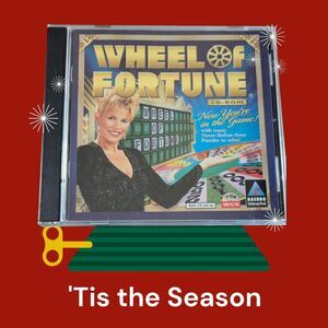 Wheel of Fortune PC Computer Game Word Puzzle Vanna CD-ROM Family Fun 12 and Up